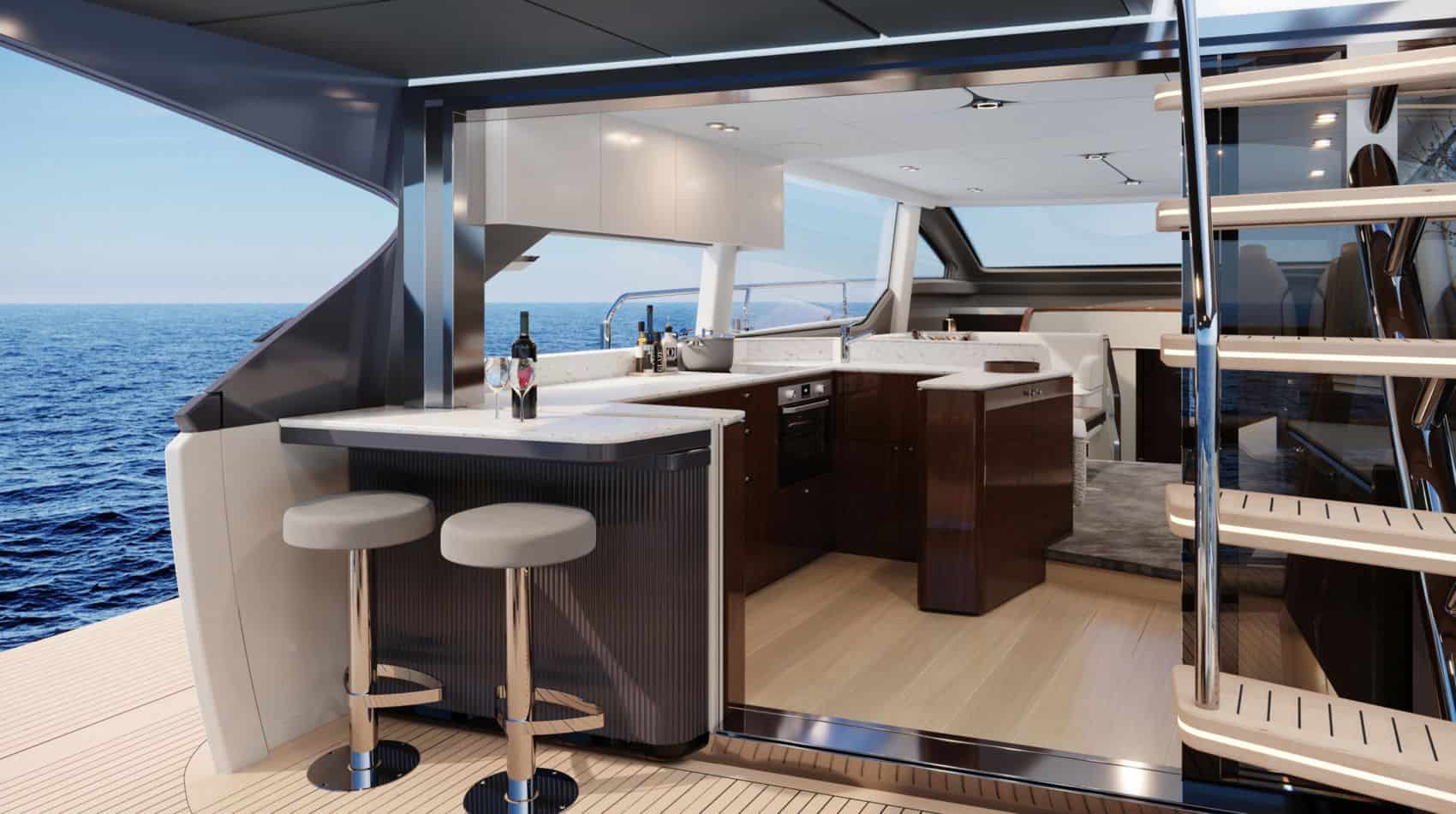 Fairline Squadron 58 Interior 6