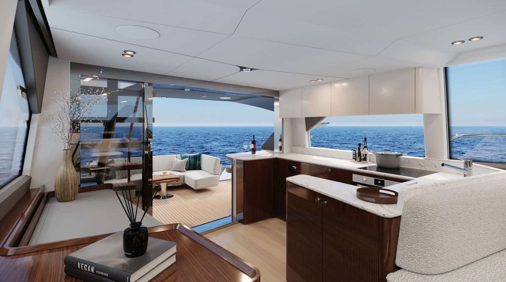 Fairline Squadron 58 Interior 7