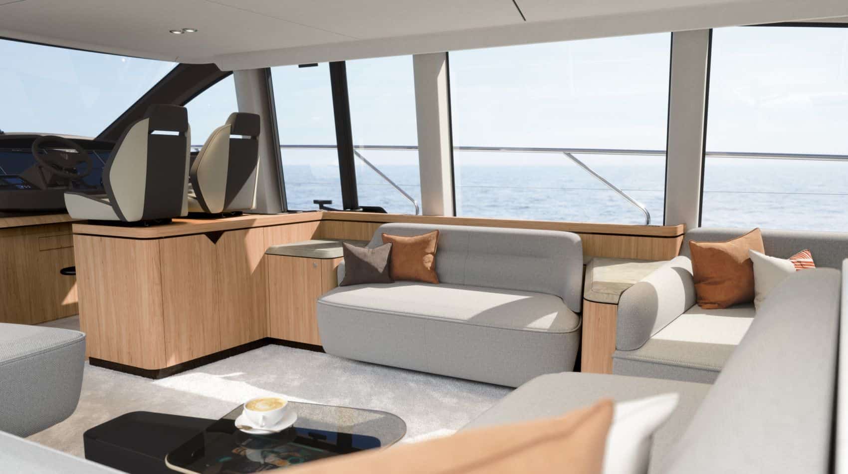 Fairline Squadron 68 Interior 5