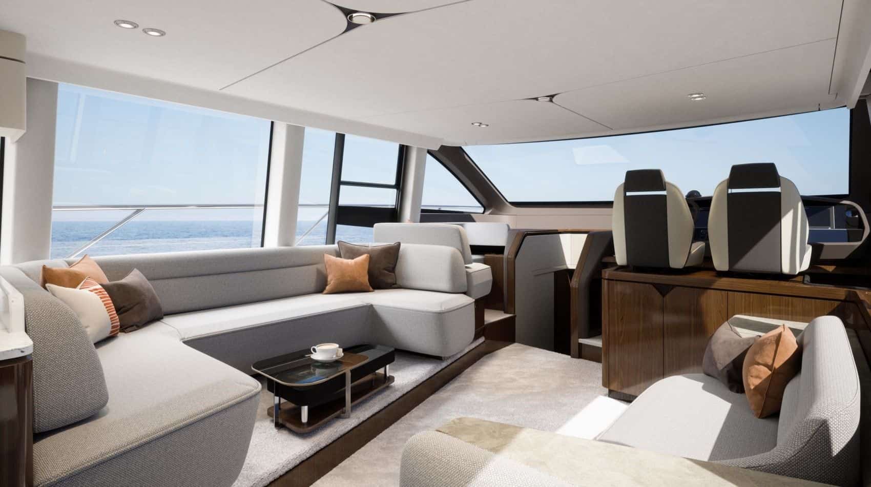 Fairline Squadron 68 Interior 6