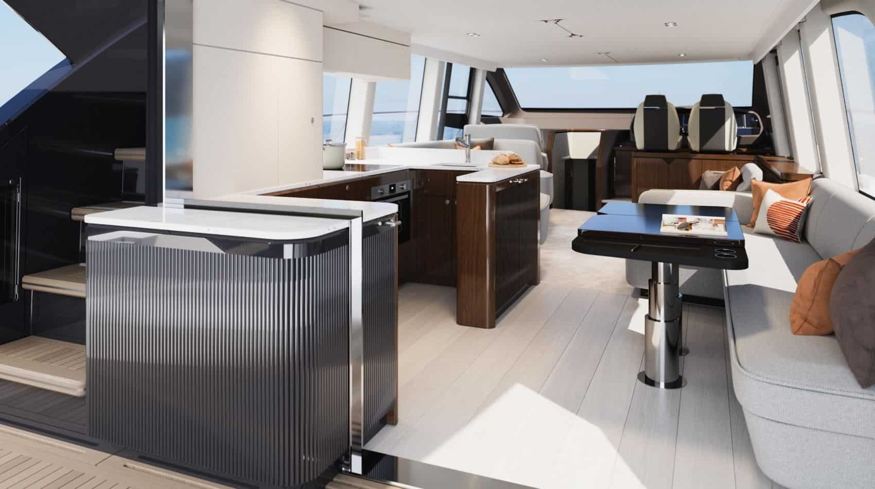 Fairline Squadron 68 Interior 7